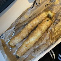 Potato burek and spinach burek   at Backstube - Stenersgata in Oslo