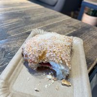 Cherry pastry, also apple pastries at Backstube - Stenersgata in Oslo