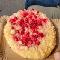 Rips crumble cake. at Backstube - Stenersgata in Oslo