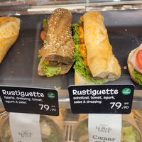Vegan baguettes at Backstube - Stenersgata in Oslo