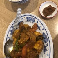 Monkey Mushroom Rendang - amazing! at Mei Lin Vegetarian in Malacca