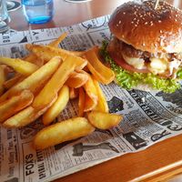 Beyond Meat Burger at Negre in Mallorca