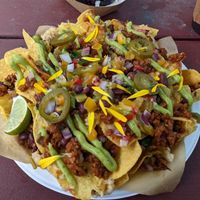 Nachos at The Groovy Floret in Portland