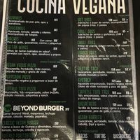 Menu  at Granada Vegan Kitchen in Ensenada