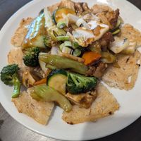 Pan fried rice at Roots in Louisville