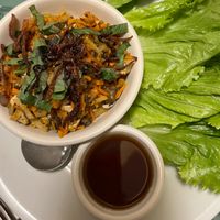 lettuce wraps at Roots in Louisville