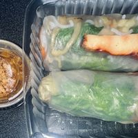 Spring rolls  at Heart and Soy in Louisville