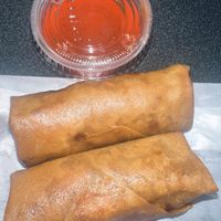 Egg rolls. So crispy and good  at Heart and Soy in Louisville