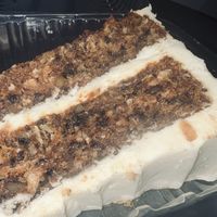 Carrot cake  at Heart and Soy in Louisville