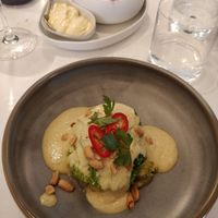 Brussels sprouts at Harry's Brasserie in Maastricht