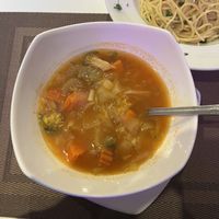 Minestrone soup  at Il Pomodoro in Phuket