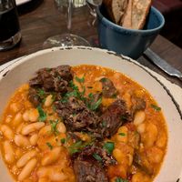 Mushroom cassoulet at Côte Brasserie - Marylebone in London