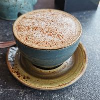 Mocha at The Little Bakery in South Queensferry