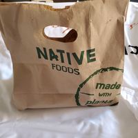 Delivery was quick. at Native Foods - The Loop in Chicago