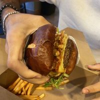 Gastropub burger at Native Foods - The Loop in Chicago