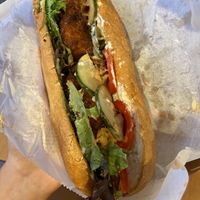 Cauliflower sandwich  at Native Foods - The Loop in Chicago