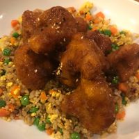 Orange Cauliflower  at Native Foods - The Loop in Chicago