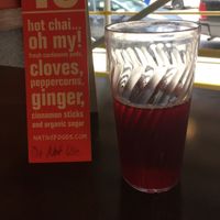 hibiskus lemonade unsweetened  at Native Foods - The Loop in Chicago