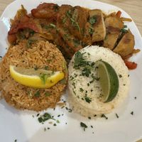 Senegalese 🇸🇳 trio🌱  at Native Foods - The Loop in Chicago