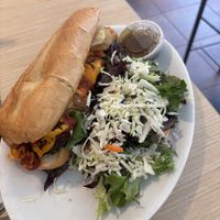 Meatball sub  at Native Foods - The Loop in Chicago