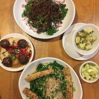 Kale macro bowl, Filipino bowl  at Native Foods - The Loop in Chicago