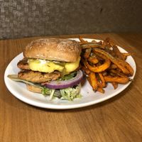 Tandoori Chicken Sandwich Combo at Native Foods - The Loop in Chicago