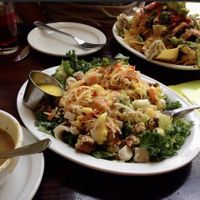 Soup, salad, nachos = a brilliant lunch! at Native Foods - Lakeview in Chicago