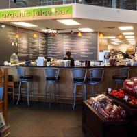 organic juice & smoothie bar at Ada's Natural Market & Cafe in Fort Myers