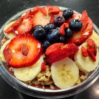 Berry Bowl from the organic juice bar at Ada's Natural Market & Cafe in Fort Myers