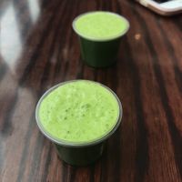 Wheatgrass shots  at Ada's Natural Market & Cafe in Fort Myers