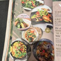 Menu  at Spice Market in Fremantle