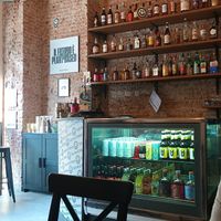 The restaurant from the inside at 3B - Burger Beer Bitter in Milan