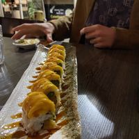 yummy vegan sushi roll!  at Sirinat Thai in San Pedro