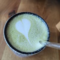 Matcha Latte mit Hafermilch at Auckland Coffee in Nuremberg
