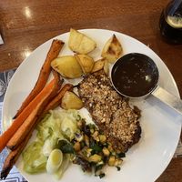 Vegan nut roast  at Il Forno in Bournemouth