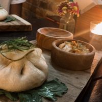 Jackfruit Bao   at Apapacho in Lo De Marcos