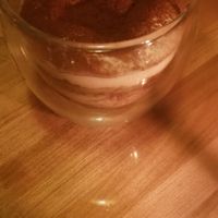 Tiramisu at Osteria Du in Toronto