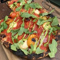 Pizza  at Osteria Du in Toronto
