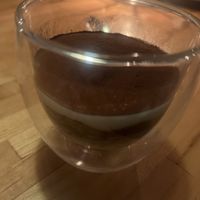 Tiramisu creamy and velvety smooth- yum!😋  at Osteria Du in Toronto