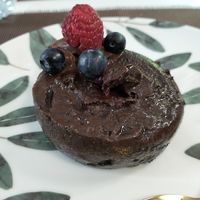 Coulant vegano at Qi Food in Elche