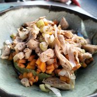 Tartar de Heura at Qi Food in Elche