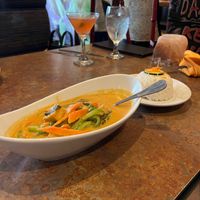 Pra ram curry with tofu at Buddha's Belly in Jacksonville Beach