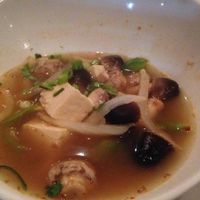 Tom yum tofu soup at Buddha's Belly in Jacksonville Beach