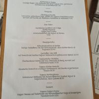 Saisonale Karte at Haus Am Park in Bad Soden-salmuenster