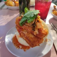 Crispy tofu bao at Koko in Buenos Aires