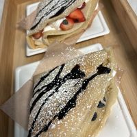 Crepes gluten free and vegan   at Origamy Gelato in Sunrise