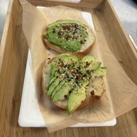 Avocado toast   at Origamy Gelato in Sunrise