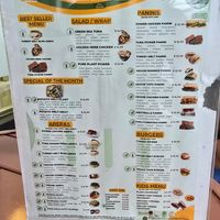 Menu at Origamy Gelato in Sunrise