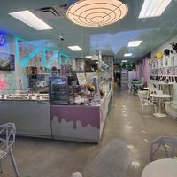 Inside at Origamy Gelato in Sunrise