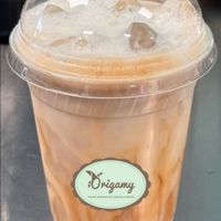 Vegan ice coffee Gf   at Origamy Gelato in Sunrise